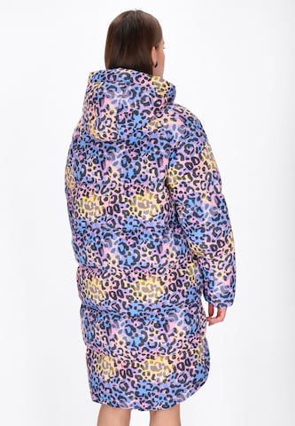 Manteau mi-saison myMo at night en mélange de couleurs