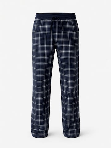 PANTONECLO Pyjamabroek 'Pantoneclo Men’s Night Wear Long Pajama' in Blauw: voorkant