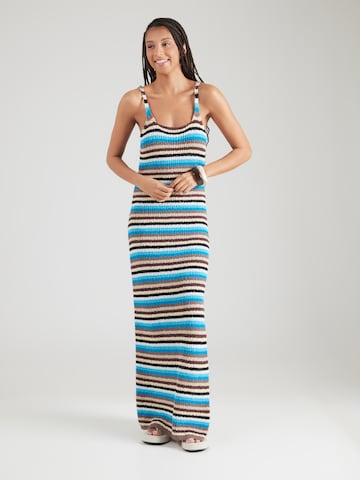 TOPSHOP Πλεκτό φόρεμα 'CAJSA' σε μπλε: μπροστά