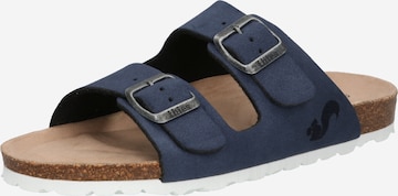 thies Mules in Blue: front