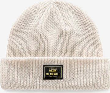 VANS Kape 'BRUCKNER CUFF BEANIE' | bež barva: sprednja stran