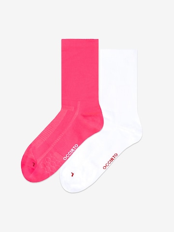 Occulto Athletic Socks 'Rennrad' in White