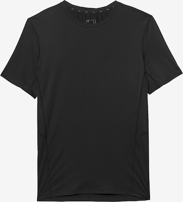 4F Performance Shirt in Black: front