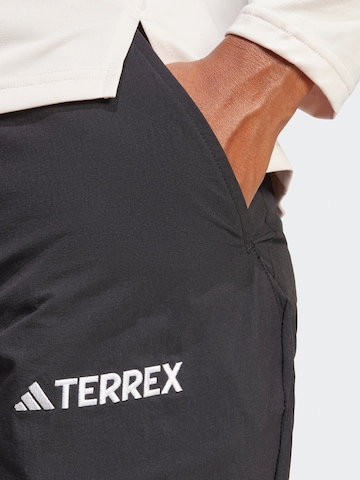 ADIDAS TERREX Обычный Штаны в спортивном стиле в Черный