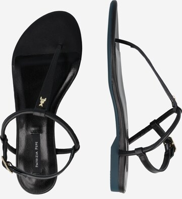 PATRIZIA PEPE Flip-Flops i svart