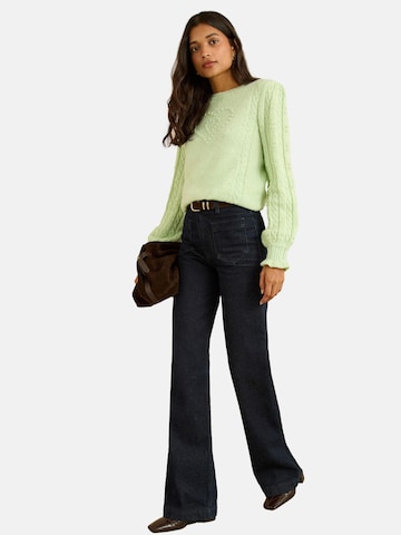 love & roses Свитер в Зеленый: спереди