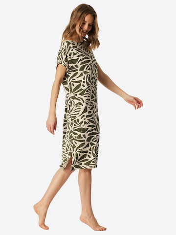SCHIESSER Nightgown ' Selected Premium ' in Beige
