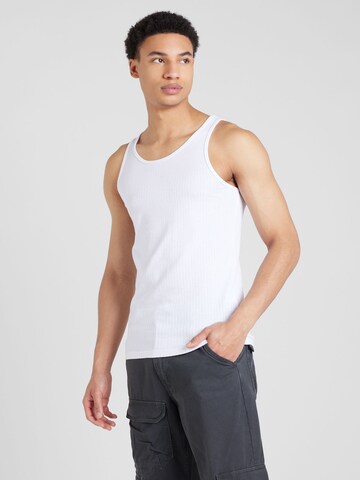 T-Shirt 'HAVANA' JACK & JONES en blanc : devant