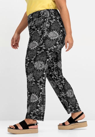 SHEEGO Loose fit Trousers in Black