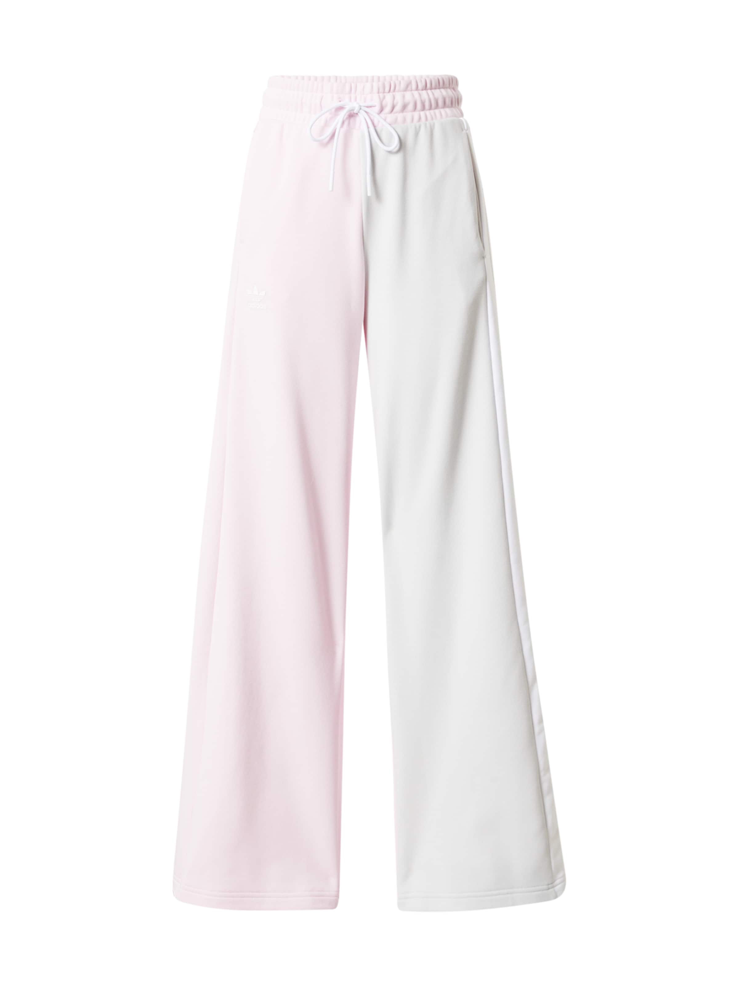 ADIDAS ORIGINALS Wide leg Trousers in Pink: front