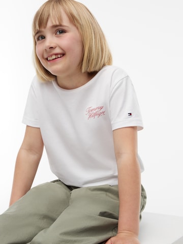 TOMMY HILFIGER T-Shirt in Weiß