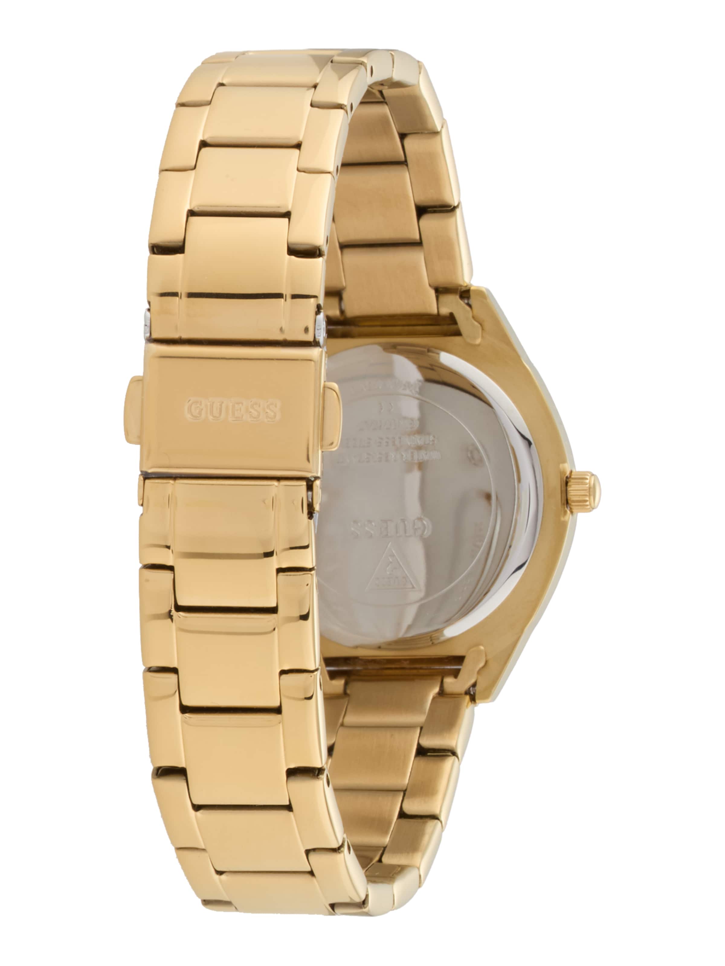 Ceas analogic 'Charlotte' de la GUESS pe auriu