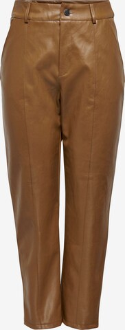 ONLY - Pantalón 'Jacky' en marrón: frente