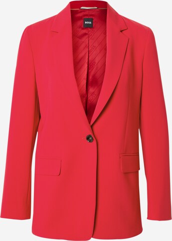 BOSS Blazers 'Jocaluah' in Rood: voorkant