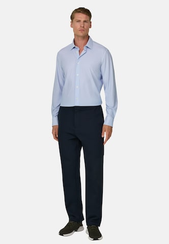 Coupe slim Chemise Boggi Milano en bleu