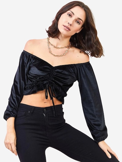 Bianco Lucci Chemisier en noir, Vue avec produit