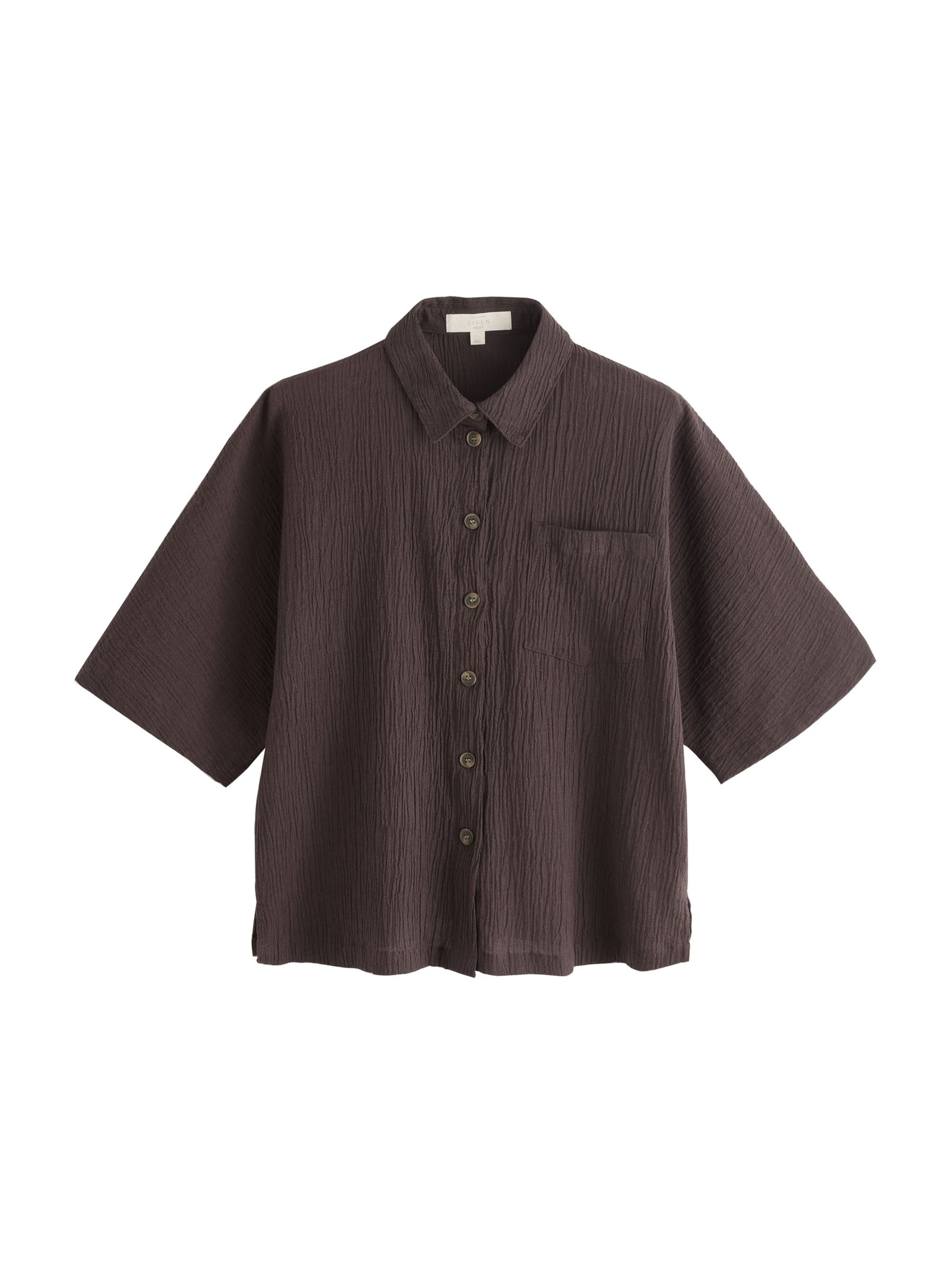 Next Blouse in Brown: front