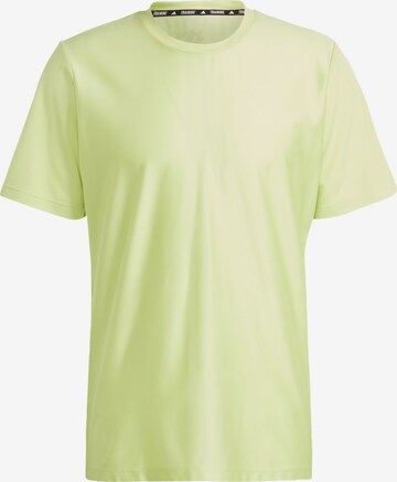 ADIDAS PERFORMANCE Functioneel shirt in Groen: voorkant