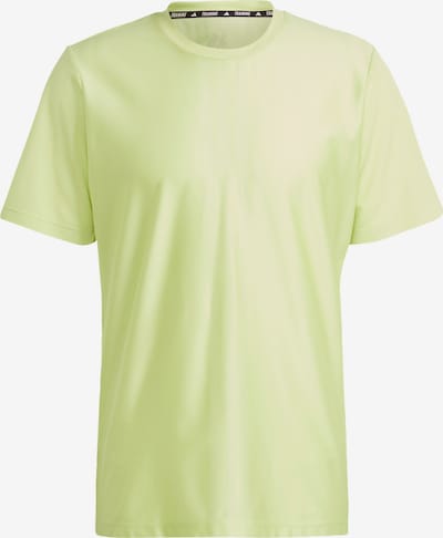 ADIDAS PERFORMANCE T-Shirt fonctionnel en vert clair, Vue avec produit