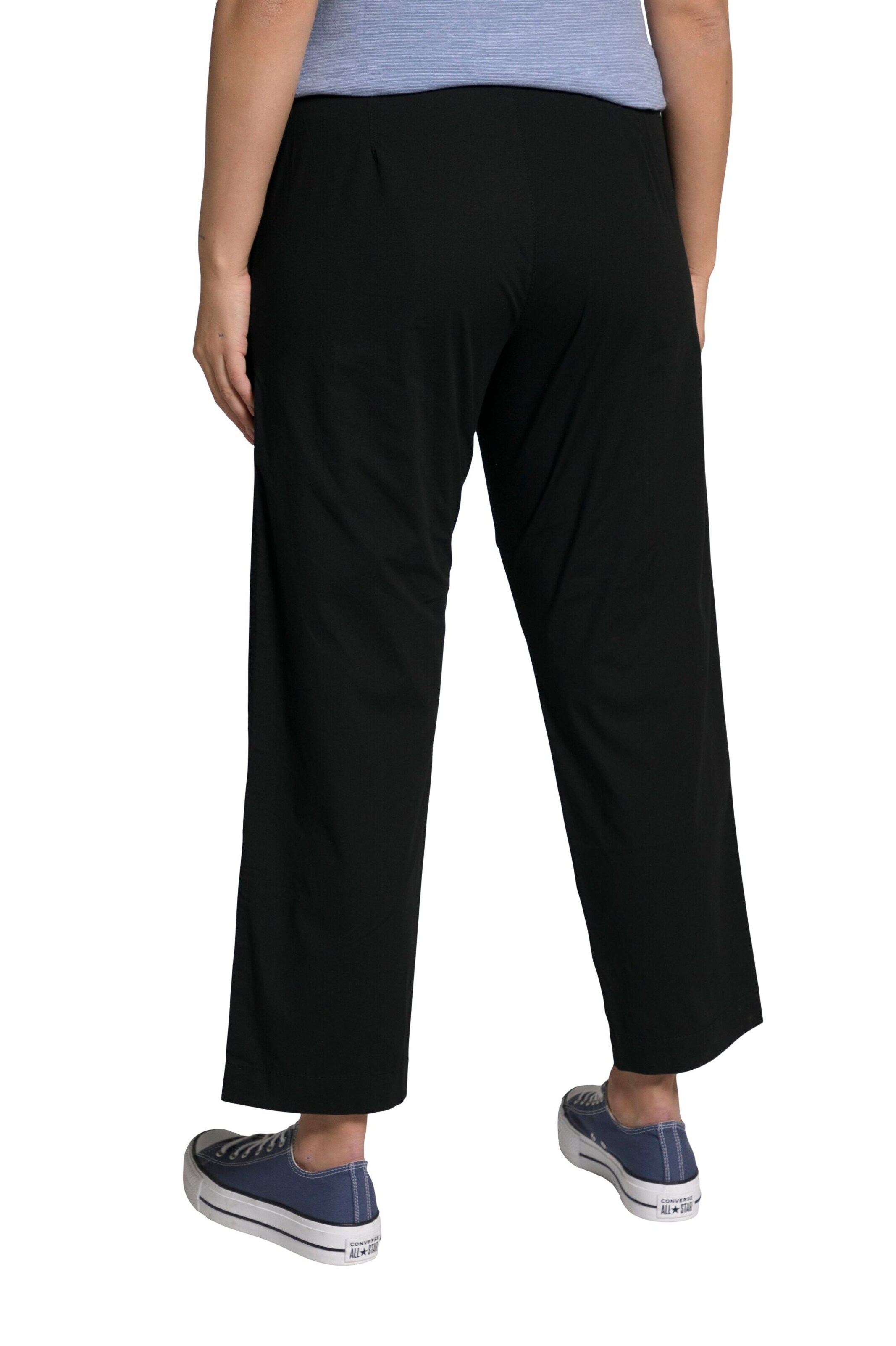 Ulla Popken Regular Byxa i svart