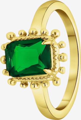 Lucardi Ring in Goud: voorkant