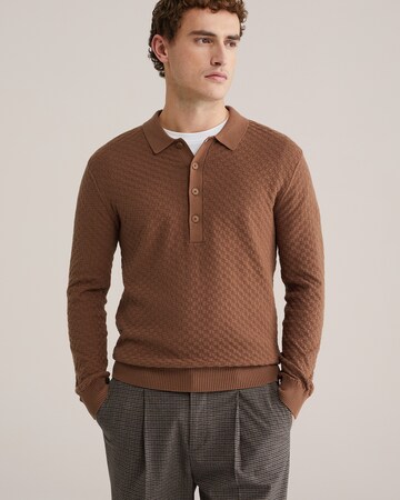 WE Fashion - Jersey en marrón: frente