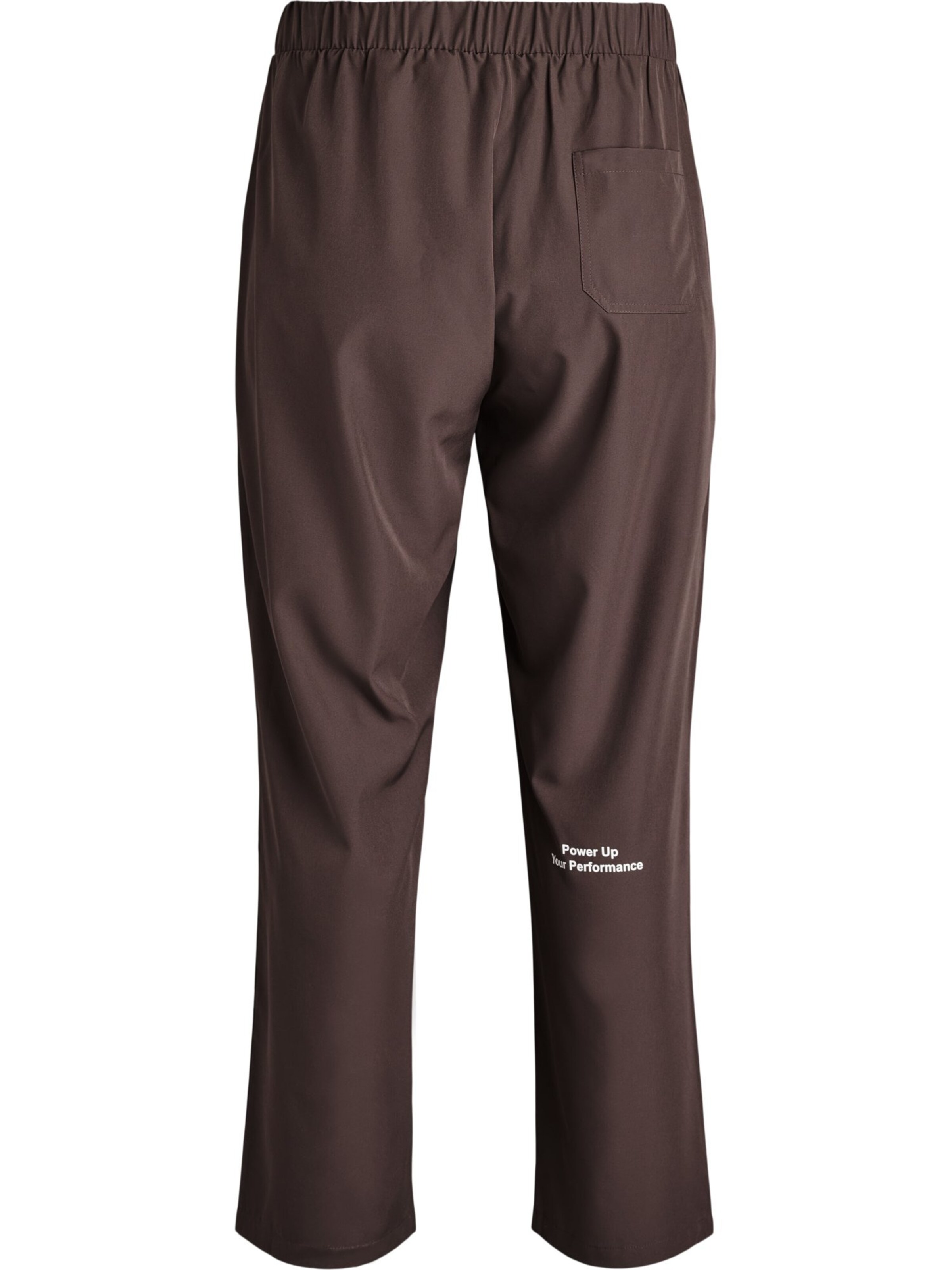 Active by Zizzi - Perna larga Calças de desporto 'Aclara' em castanho