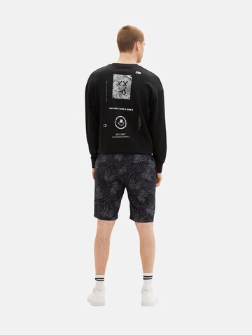 TOM TAILOR DENIM Normální Kalhoty – modrá