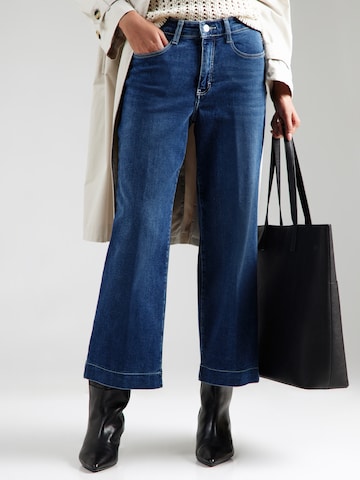 Wide Leg Jean 'DREAM' MAC en bleu : devant
