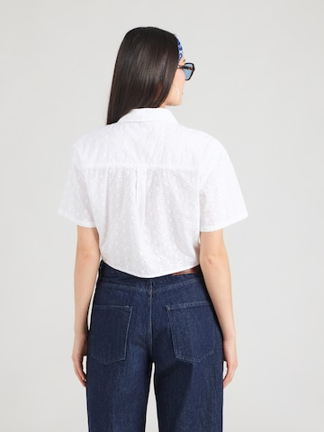 Chemisier GUESS JEANS en blanc