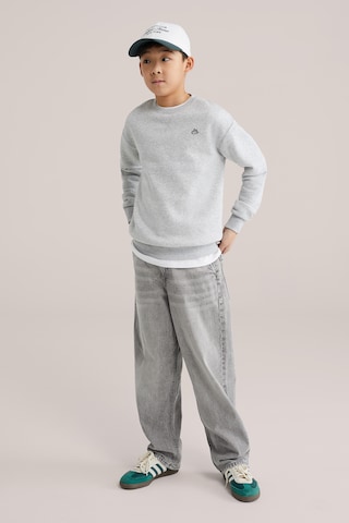 Loosefit Jeans di WE Fashion in grigio