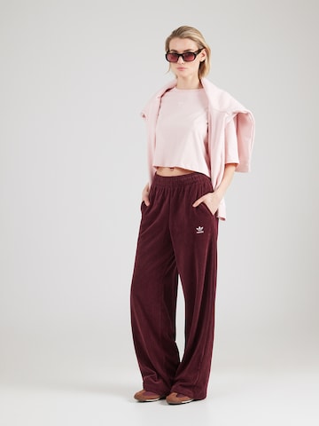 Tricou 'ESS' de la ADIDAS ORIGINALS pe roz