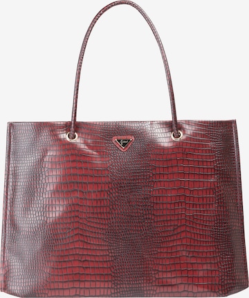 faina Shopper in Red: front