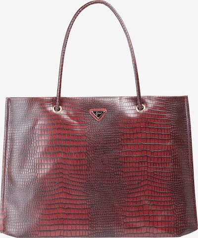 faina Shopper in Bordeaux / Ruby red, Item view