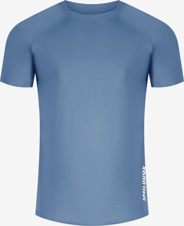 Smilodox Performance Shirt 'William' in Blue: front