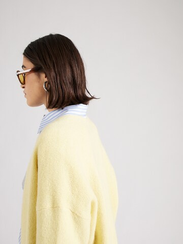 Cardigan 'Falescana' BOSS en jaune