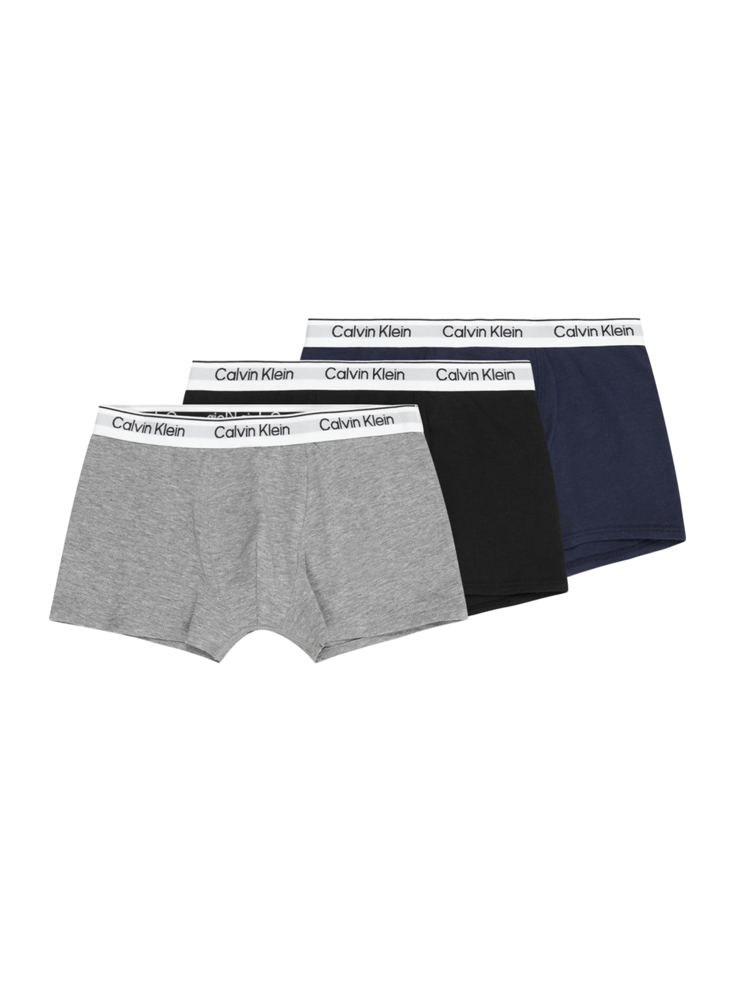 Calvin Klein Underwear Boxershorts in navy / graumeliert / schwarz, Produktansicht