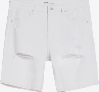 Bershka Jeans in White denim, Item view