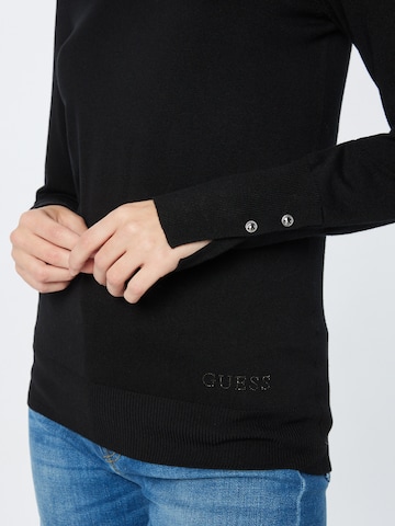 GUESS Sweter w kolorze czarny