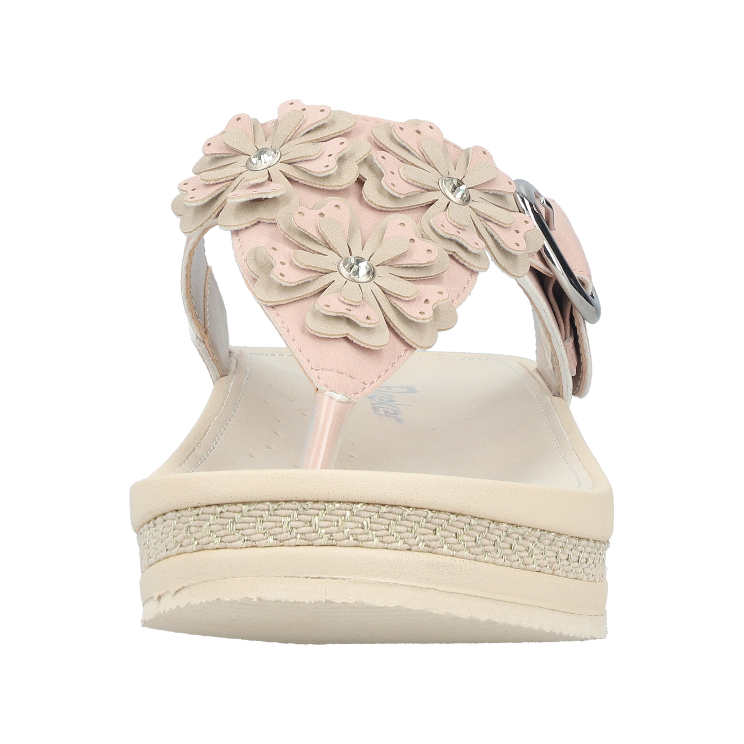 Tongs Rieker en rose