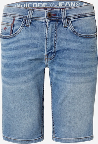 INDICODE JEANS Regular Jeans 'Delmare' in Blue: front