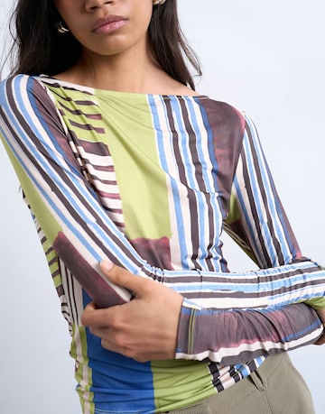 TOPSHOP Majica 'CAROLINE' | zelena barva