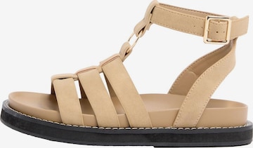 Friends Like These Riemensandale in Beige: Vorderseite