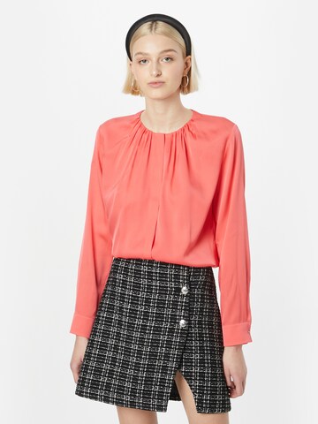 BOSS Blouse 'Banorah' in Roze: voorkant