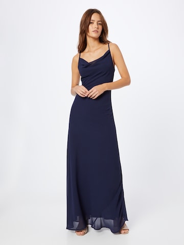 TFNC Společenské šaty 'Delora' – modrá: přední strana