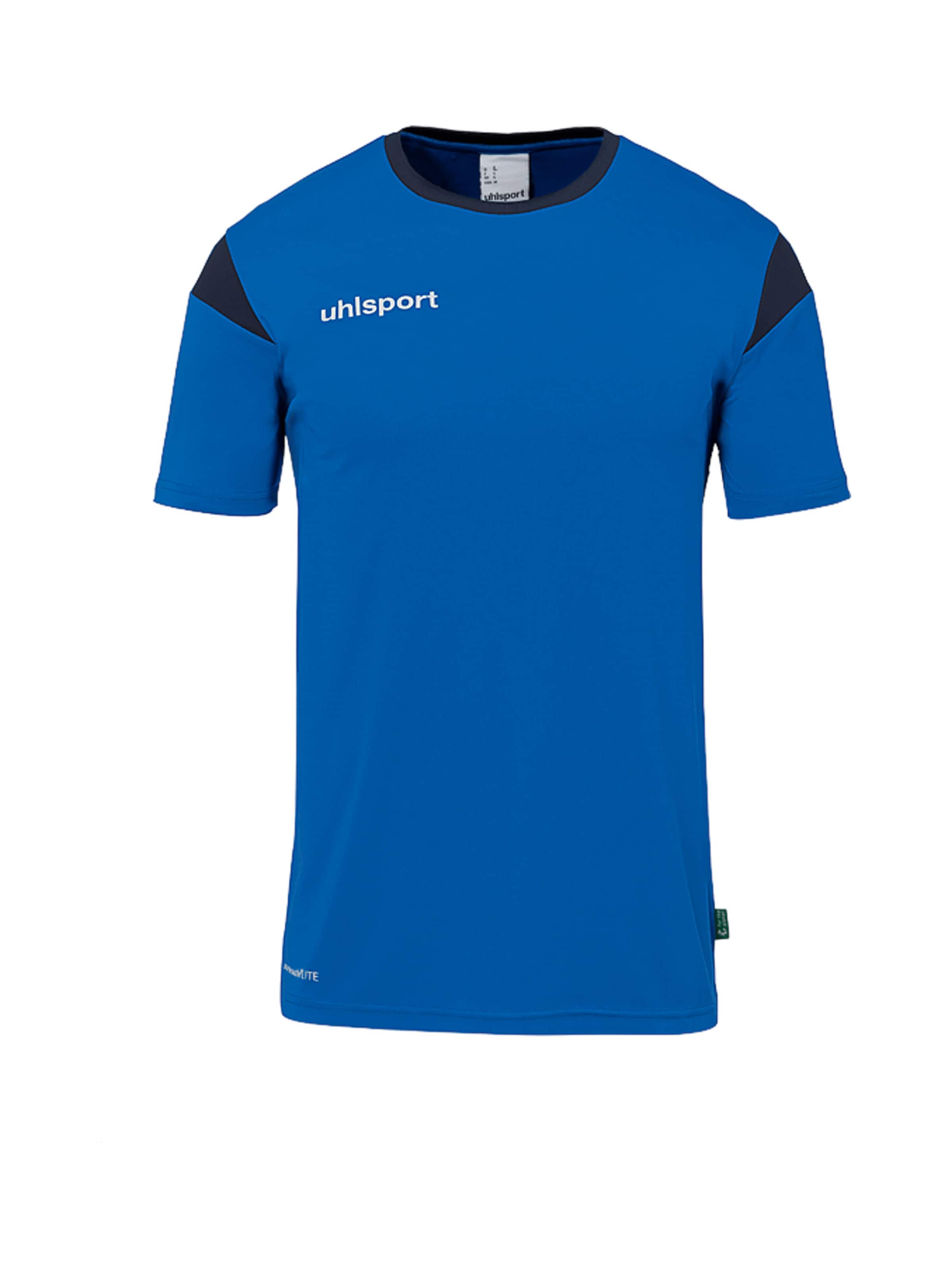 Maglia funzionale di UHLSPORT in blu: frontale