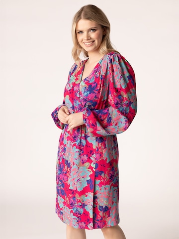Robe-chemise '4VF002' Quiosque en rose