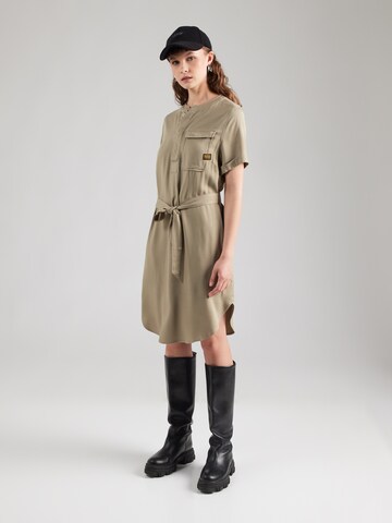 G-STAR Dress in Green: front