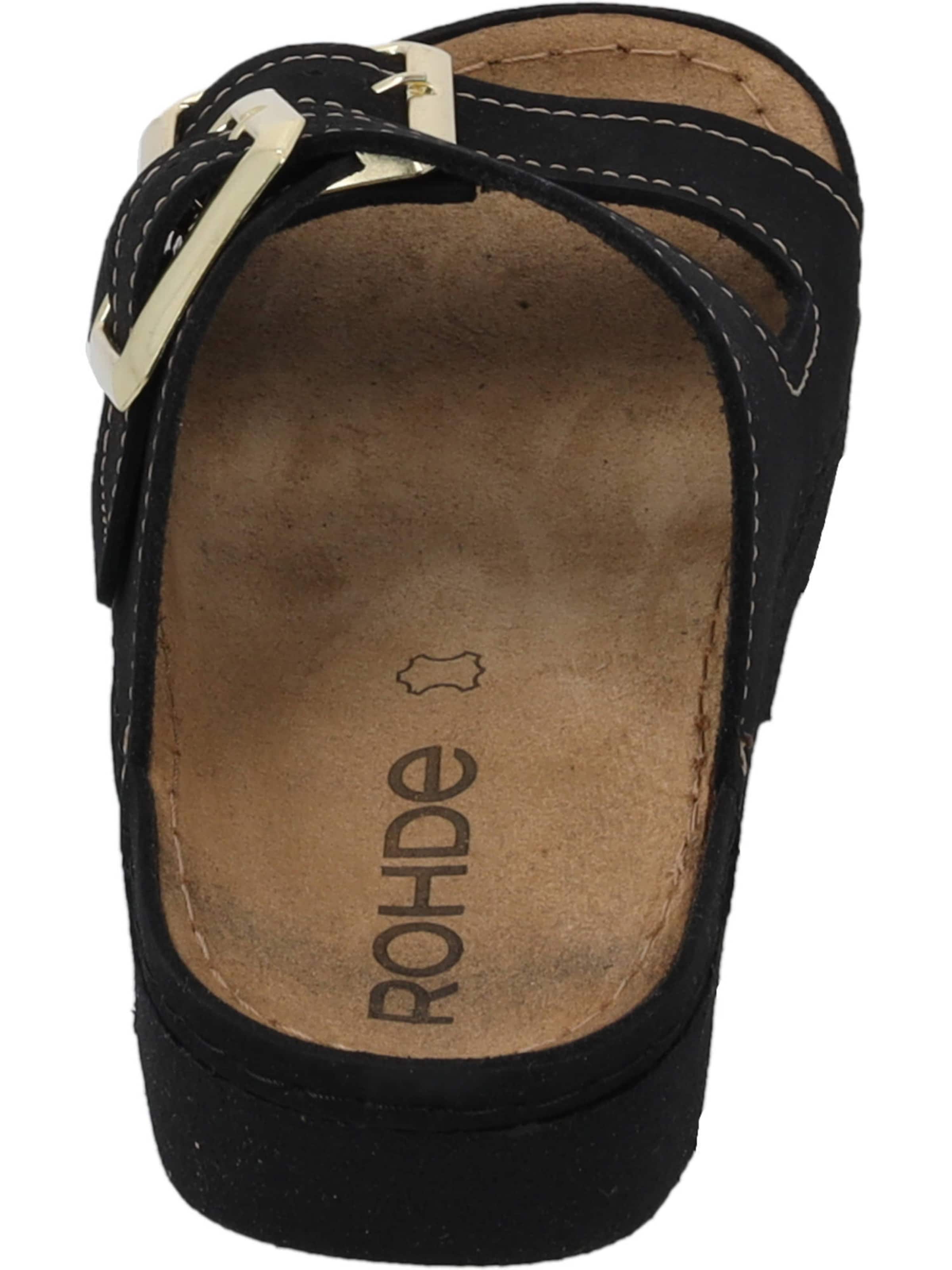 ROHDE Mules in Black