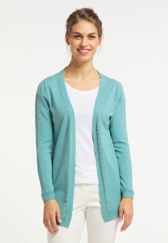 Usha Strickjacke in Blau: Vorderseite